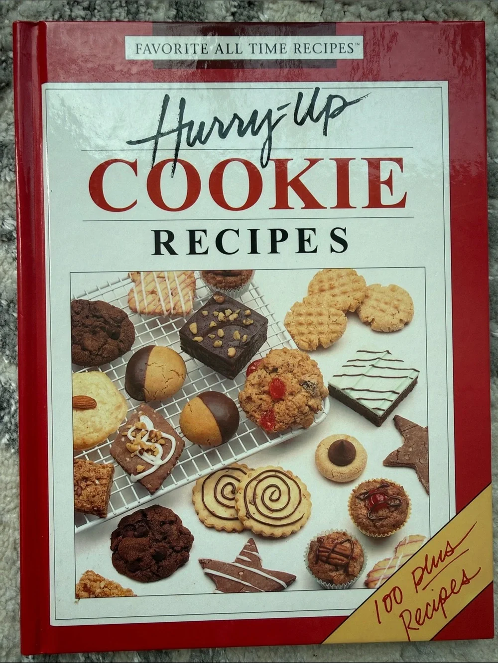 Cookie Recipes Cookbook - Red
